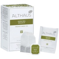 Чай ALTHAUS "Sencha Select", ГЕРМАНИЯ, зеленый, 20 пакетиков по 1,75г, TALTHB-DP0033