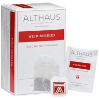 Чай ALTHAUS "Wild Berries", ГЕРМАНИЯ, фруктовый, 20 пакетиков по 2,5г, TALTHB-DP0038