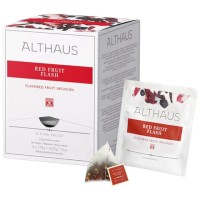 Чай ALTHAUS "Red Fruit Flash", ГЕРМАНИЯ, фруктовый, 15 пирамидок по 2,75г, TALTHL-P00010