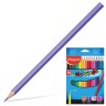 Карандаши цветные MAPED (Франция) "Color Pep's", 18 цветов, трехгранные, заточенные, европодвес, 183218